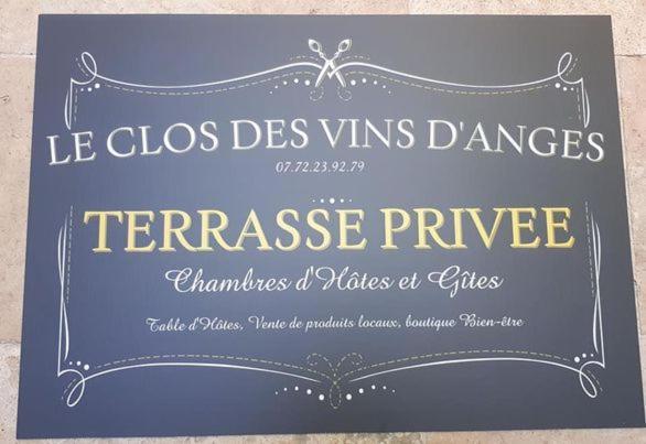 Chambres D Hotes Le Clos Des Vins D Anges Saint-Pierre-des-Champs Buitenkant foto